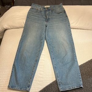 Madewell Balloon Jeans in Whistler Wash